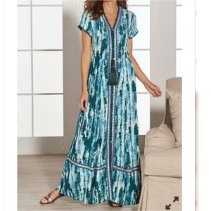 Soft Surroundings Madiera Maxi Dress